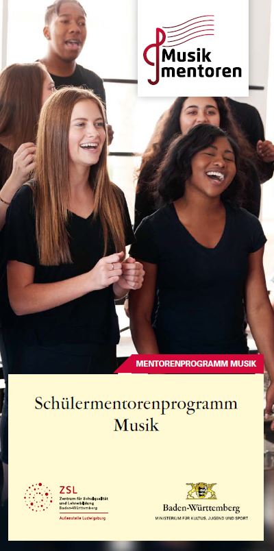 Flyer Schülermentoren Musik