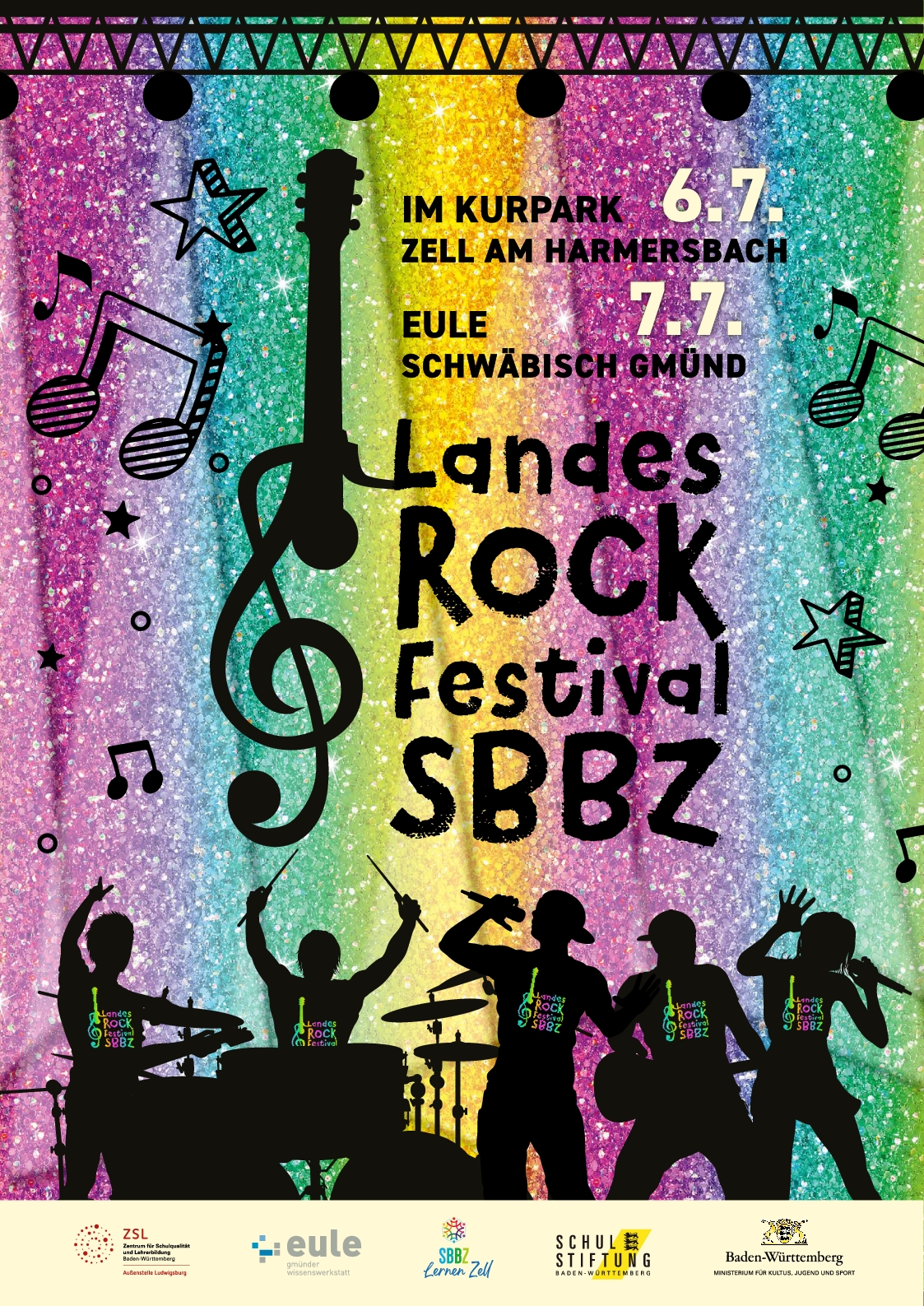 Plakat Landesrockfestival 2023
