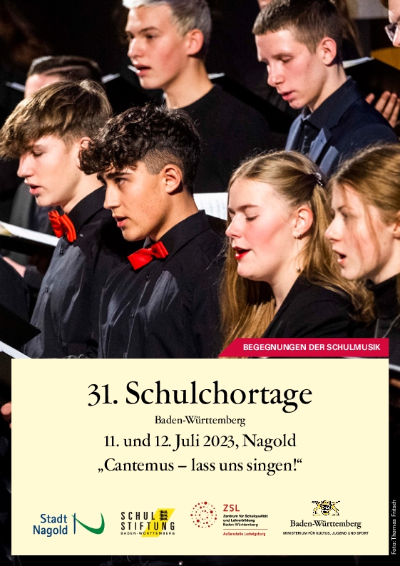 Plakat Schulchortage 2023