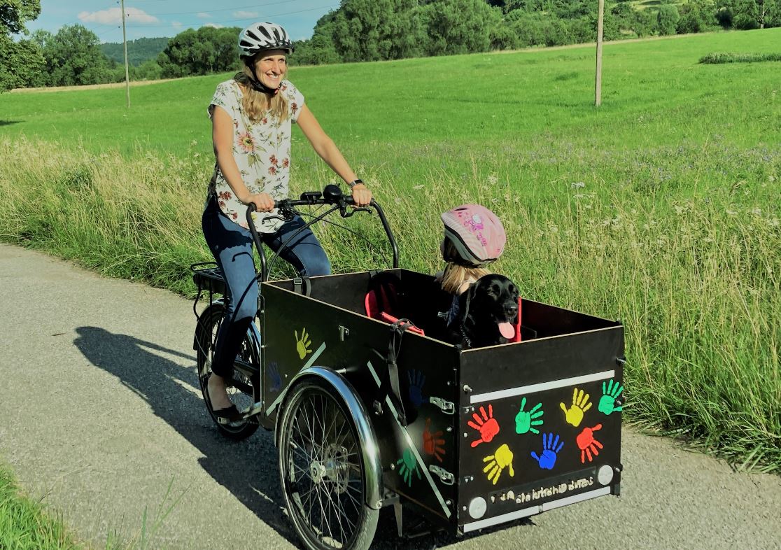 Radfahren mit dem Lastenrad